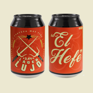 LUJO Lager (3.4%) 330ml Cans